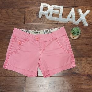 Juniors Pink Shorts